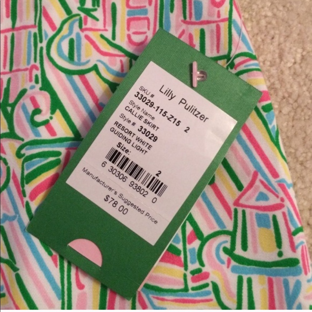 ❌SOLD❌ Lilly Pulitzer Guiding Light Callie Skirt - Picture 5 of 6